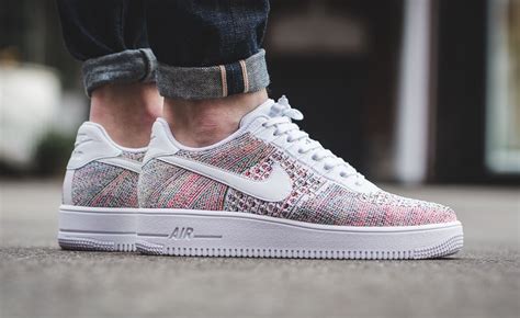 Buy > nike flyknit af1 white > in stock