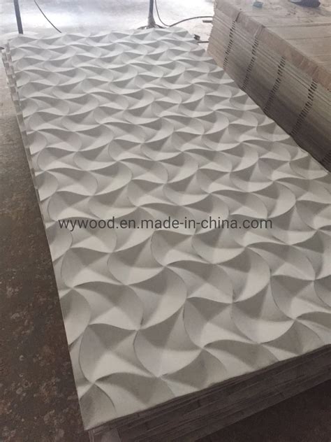 Factory 3D MDF Wall Panel for Interior Decoration - Texture Wall Panels and 3D Wall Panels