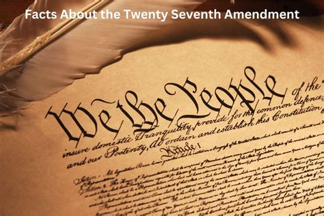 9 Facts About the Twenty Seventh Amendment - Have Fun With History