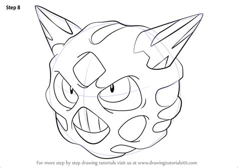 Learn How to Draw Glalie from Pokemon (Pokemon) Step by Step : Drawing Tutorials