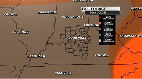 FALL FOLIAGE 2023: When Colors Peak In Our Area.. | Weather Blog | wdrb.com