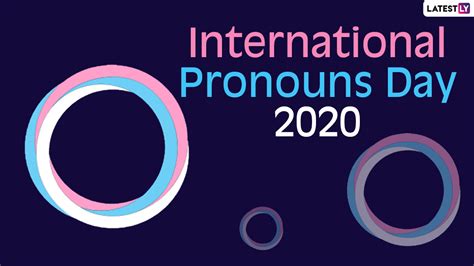 Festivals & Events News | International Pronouns Day 2020: Know Date ...