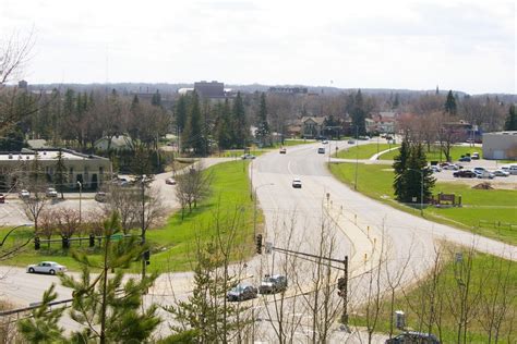 Hibbing, MN : Howard St, Hibbing, Looking West From Atop the Sellers Ore Dump. photo, picture ...