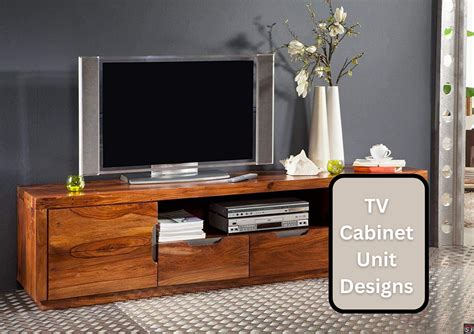 Creative TV Cabinet Unit Designs to Enhance Your Living Room Decor - Stackumbrella.com