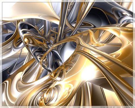 Gold and Silver Collide FullScreen 1280x1024 | Gold abstract wallpaper, Gold and silver ...