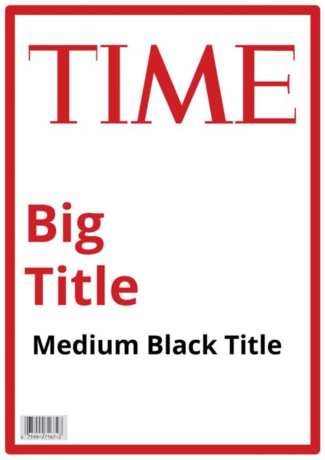 Time Magazine Template – Steven Katz