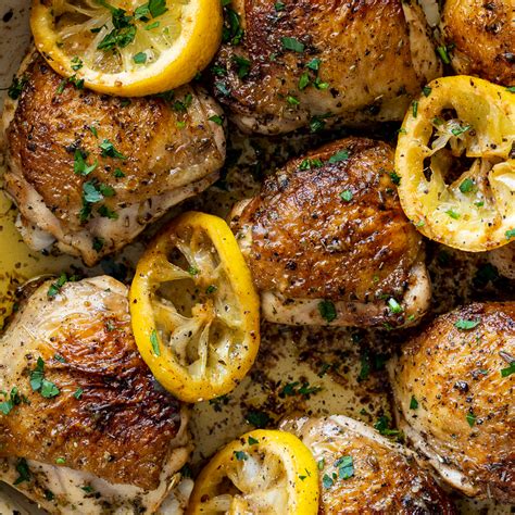 Lemon pepper chicken thighs - Simply Delicious