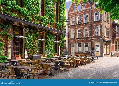 Old Street of the Historic City Center of Antwerpen Antwerp, Belgium. Stock Photo - Image of ...