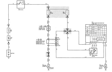 electrical - 1999 toyota 4runner wiper wiring question - Motor Vehicle ...