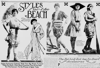 Ladies Bathing Suits 1916 | "Styles for the Beach...Daring S… | Flickr