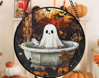 Ghost Window Halloween Decor - Etsy