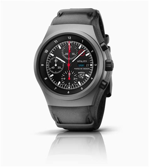 New Release: Porsche Design Chronograph 1 'Utility' in Titanium Carbide