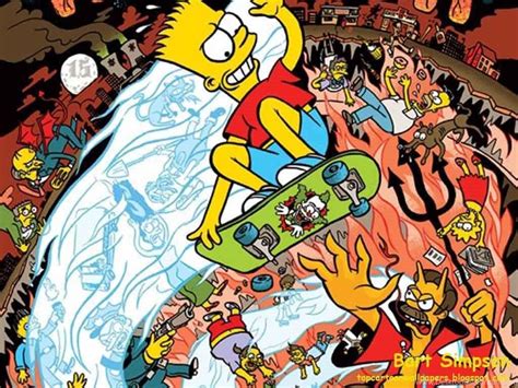 Bart Simpson Skateboard Wallpapers - Top Free Bart Simpson Skateboard Backgrounds - WallpaperAccess