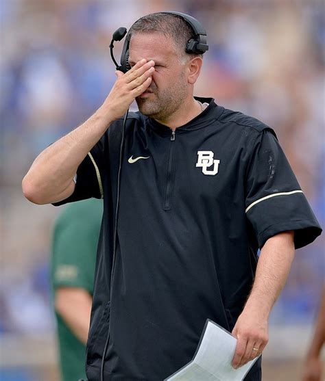 Five takeaways from Matt Rhule's weekly press conference: Baylor faces ...