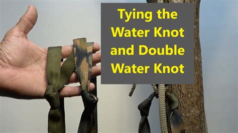 Tying the Water Knot and Double Water Knot - YouTube