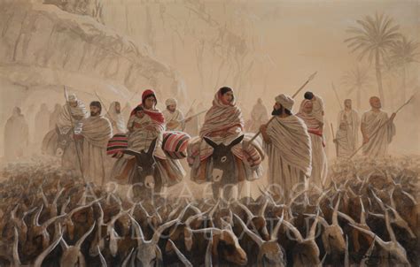 Abraham, Sarah and Hagar, the Hebrew Family on the Move | Bible artwork ...