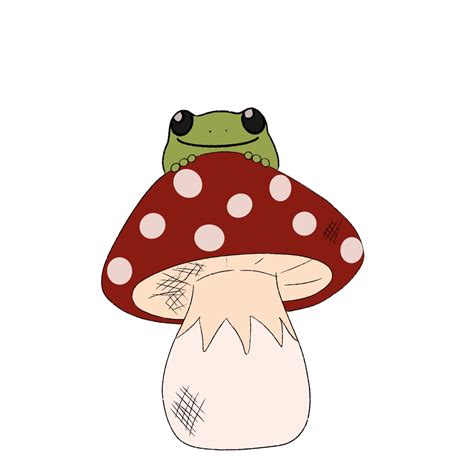 Mushroom frog by iv0ryyy on DeviantArt