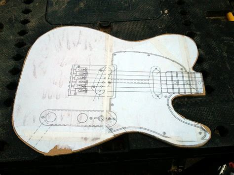 Building a left-handed Telecaster | Guitarra