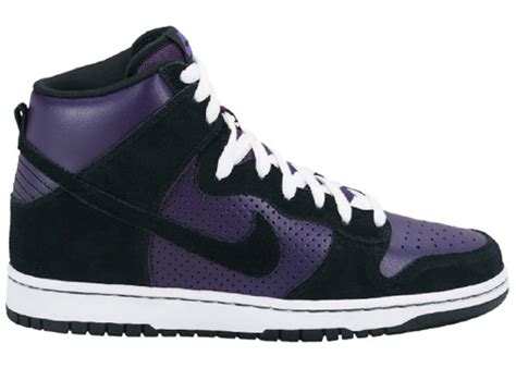 Nike SB Dunk High Grand Purple Black Men's - 305050-500 - US