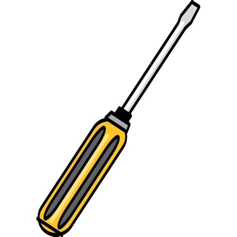 Screwdriver vector image | Free SVG