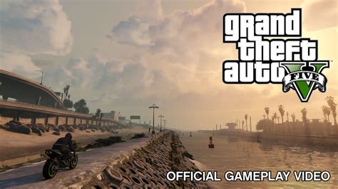 Grand Theft Auto V Official Gameplay Video - Rockstar Games