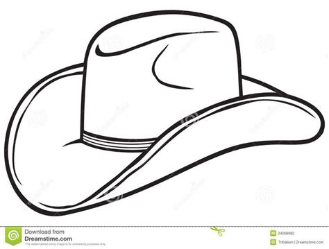 cowboy%20hat%20clipart%20black%20and%20white | Clipart black and white, Clip art, Free stencils ...