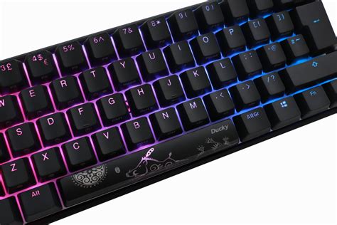 Ducky Mecha Mini RGB Backlit Speed Silver Cherry MX Switch Keyboard - DKME2061ST-PUKPDAAT1 ...