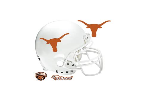 Small Texas Longhorns Teammate Helmet Decal | Shop Fathead® for Texas ...