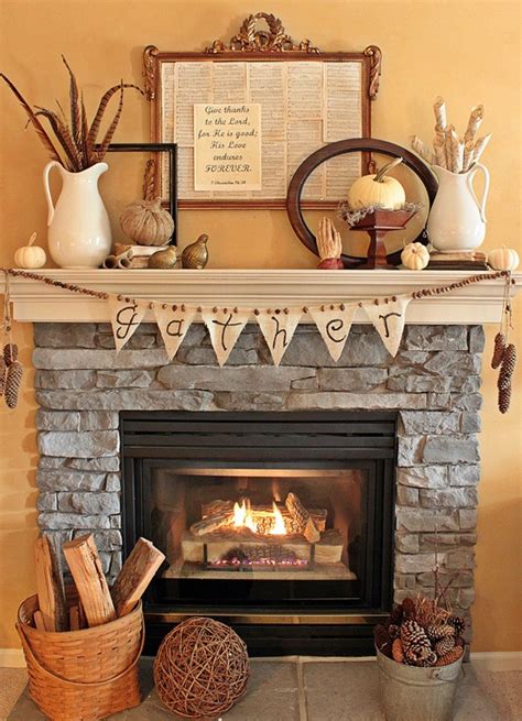 How to Decorate the Fireplace for Thanksgiving - The Blog at FireplaceMall