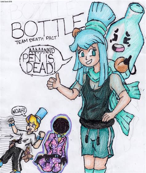 Human Bottle, BFB by CalebSketch on DeviantArt