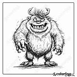  Monster Coloring Pages 21  Free Printables For Kids & Adults sketch template