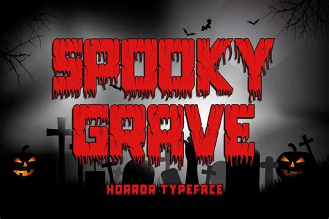 Spooky Grave Font - Dfonts