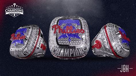 2022 National League Championship Ring Details | Philadelphia Phillies