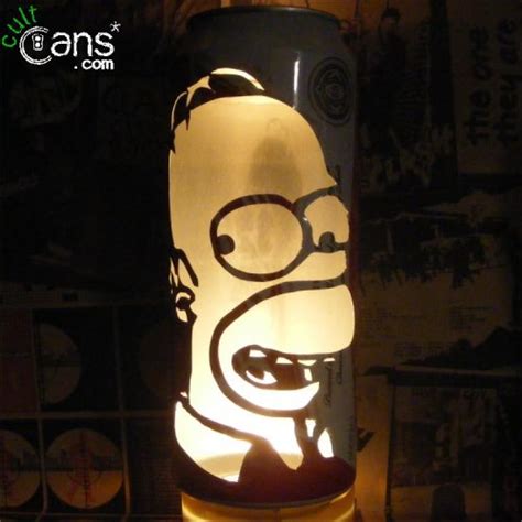 Homer Simpson Beer Can Lantern - Cult Cans