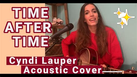 TIME AFTER TIME (Acoustic Cover) - YouTube