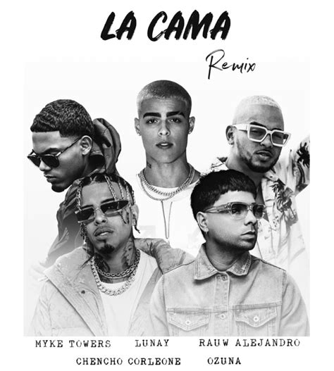 🥇LUNAY PRESENTA "LA CAMA REMIX" CON MYKE TOWERS Y OZUNA FT CHENCHO ...