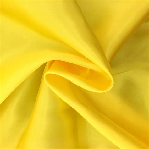 Polyester Satin - Yellow