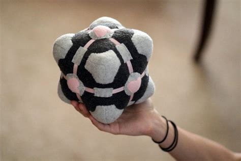 Items similar to Small Portal Companion Cube Plush on Etsy