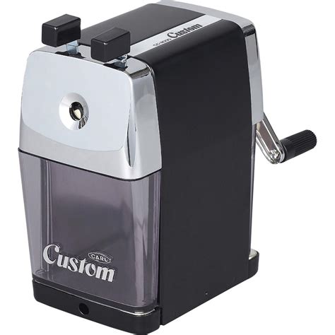 CARL Custom Pencil Sharpener - Desktop - 6" Height x 3" Width - Steel ...