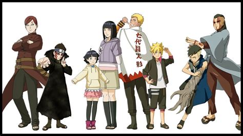 Characters family collection in Boruto | Ninja World | - YouTube