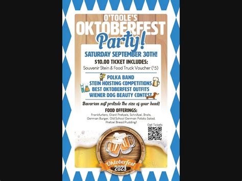 Oktoberfest Party at Timothy O'Toole's Pub | Libertyville, IL Patch