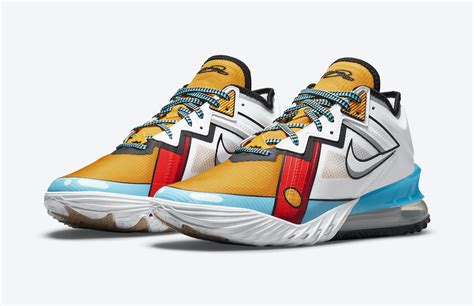 First Look: Nike LeBron 18 Low “Stewie Griffin” – Sneaker Novel