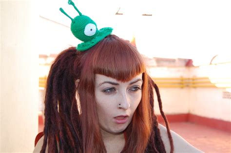 Futurama Brain Slug · A Character Hat · Hair Styling, Crochet, and ...