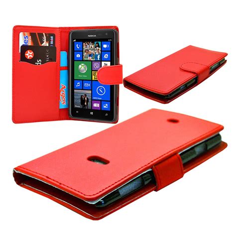 7 COLOUR PU LEATHER WALLET BOOK FLIP PHONE CASE COVER FOR NOKIA LUMIA N625 625 | eBay