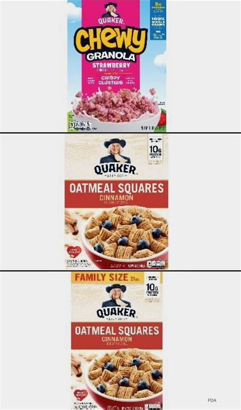 Quaker Adds More Products to Salmonella Recall