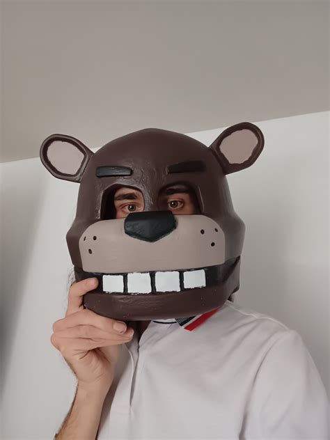 Freddy Fazbear Mask FNAF HW - Etsy