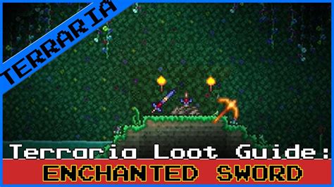 TERRARIA LOOT: The FAST and Easy Way to Collect the Enchanted Sword - Terraria 1.4.4.9 in 2023 ...