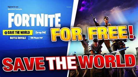 SAVE THE WORLD *FREE* REDEEM CODES!! - YouTube