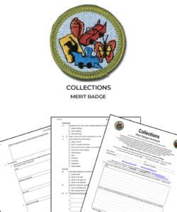 📛 Collections Merit Badge (WORKSHEET & REQUIREMENTS)