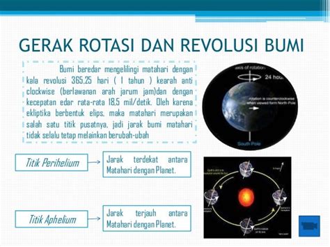 Rotasi dan revolusi